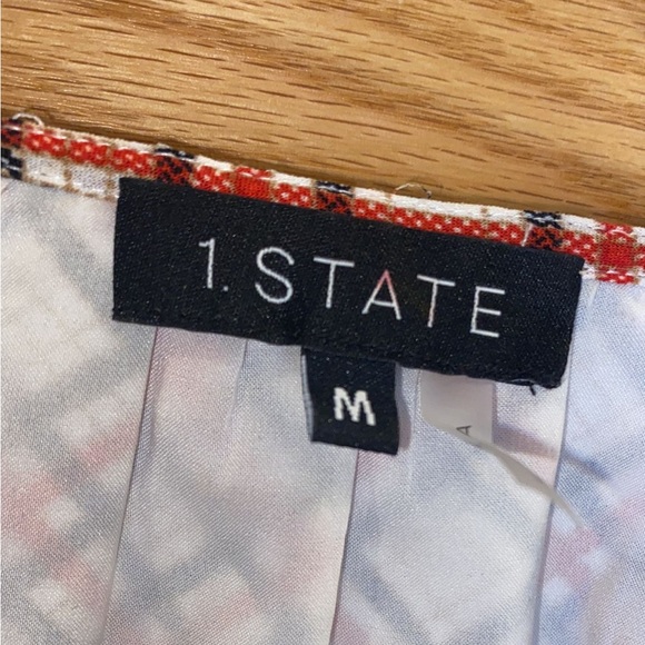 1. STATE
Long Sleeve V-Neck Ruffle Mini Dress - Picture 11 of 12